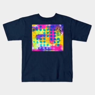 Dream Cloud Series - Blue  Dots are Hot! Kids T-Shirt